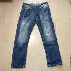 スモークライズ SMOKE RISE デニム ジーンズW34 L32 クラッシュのサムネイル