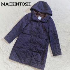 極美品 マッキントッシュフィロソフィー キルティングコート フード 36サイズ
