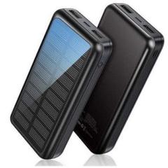 モバイルバッテリー ソーラー 大容量 30000mAh ソーラーチャージャー