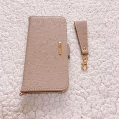 ギャラクシーs23 スマホケース ベージュ カード収納 Galaxy s23