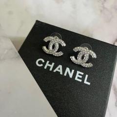 即購入不可❌シャネル シルバーピアス 左右セット 新品未使用 即日発送可能のサムネイル