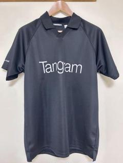 coco 未使用品 タングラム TANGRAM メンズ 半袖ポロシャツ M 黒 ブラック 薄手 ストレッチ 中古 メンズ タングラム TANGRAM 半袖ポロシャツ M 黒 ブラック