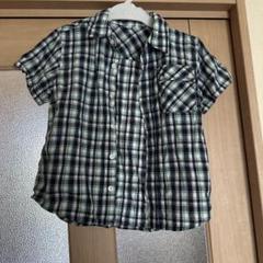 半袖チェックシャツ キッズ　130