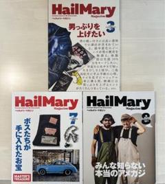 【希少】Hail Mary Magazine 創刊号〜3号セット販売 希少】Hail Mary Magazine 創刊号〜3号セット販売 趣味