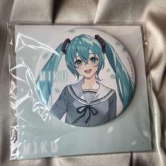 初音ミク 学生服 teffish 缶バッジ