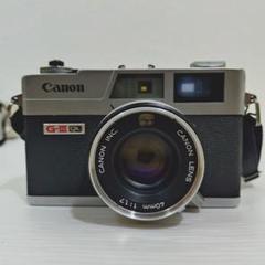 現状渡し　Canon G-III QL レンジファインダーカメラ ジャンク】Canon CANONET G-III QL17 ブラックレンジ