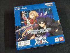 【新品未開封】ユニアリ 学園マス 2BOX ソードアートオンライン1BOXセット UNION ARENA EX08BT Sword Art Online SAO vol.2 Box Card Game