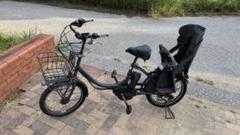 電動アシスト自転車 チャイルドシート付き 黒 ブリヂストン