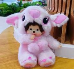 ふた子のモンチッチ　アニマルドレス　ブタ　着ぐるみモンチッチ　タグ付き ふた子のモンチッチ アニマルドレス ブタ 着ぐるみモンチッチ