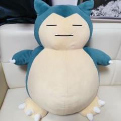 カビゴンぬいぐるみ　綿無し no brand（ノーブランド）の「カビゴンぬいぐるみ ポケモン 28cm
