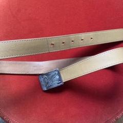【sarry】LOUIS VUITTON ベージュ レザーベルト ベージュ系 Louis Vuitton(ルイヴィトン) ベルト(レディース