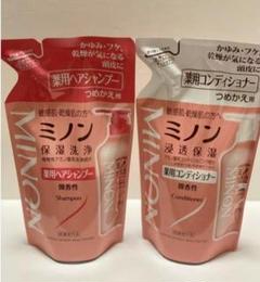 ミノン　シャンプー　コンディショナー　詰め替え用　セットのサムネイル