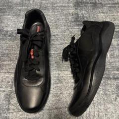 プラダ PRADA スポーツ4E2043 カーフレザー ブラック