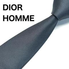 Dior Homme ネクタイ メンズ ディオールオム ナロ ビジネス 冠婚葬祭 Dior HOMME ディオールオム ネクタイ ブラック 黒 | シルクポリ