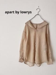 【春先】apart by lowrys アパートバイローリーズ　ブラウス