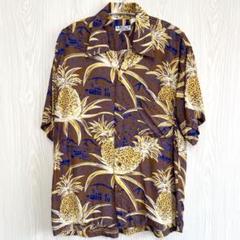 SUN SURF サンサーフ　ヴィンテージ　パイナップル　総柄　アロハシャツ