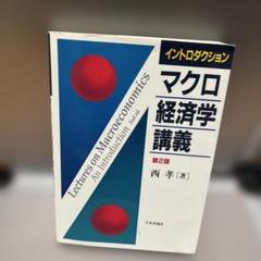 イントロダクションマクロ経済学講義