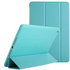iPad Air スマート 三つ折り 軽量 ソフト シリコン バックケース