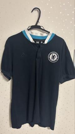 【入手困難】アンブロxチェルシーFC ポロシャツ　ビンテージ 古着 M プレミア 入手困難】アンブロxチェルシーFC ポロシャツ ビンテージ 古着 M