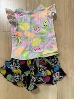 Garanimals フルーツ柄Tシャツとヒスミニ　ショートパンツセット 12M