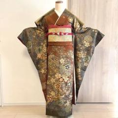 ココシャネル様用　振袖セット　茶　金　sMH2411301 ココシャネル様用振袖セット茶金sMH2411301