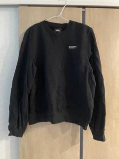 1日限定特価「人気モデル」Stüssy スポーツ ブラック スウェット M ☆関税込☆STUSSY☆SPORT RELAXED OVERSIZED CREW☆WASHED BLACK