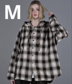 完売品 ADRER over size shirt parker ブラウン L ADRER】over size shirt parkerブラウン - メルカリ