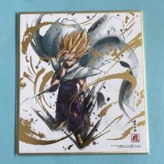 ドラゴンボールZ 超サイヤ人2 孫悟飯 ビジュアル色紙 鳥山明 ドラゴンボール 色紙ART 超サイヤ人2 孫悟飯 箔押し 鳥山明