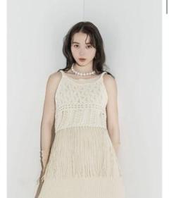 トップス Eaphi lacework ami knit bustier m84190474098_1.jpg?1718806135
