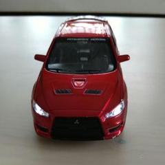 ミニカー 光る サウンド 車 三菱 UNI fortune 自動車 おもちゃのサムネイル