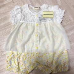 新品 【タグ付き】クロワッサンべべ ロンパース 70