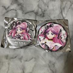 キミとアイドルプリキュア　キュアキッス　缶バッジ　ドリームステージ　①