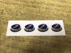 正規品 Supreme ステッカー 1枚 4連 瓶 蓋 キャップ cap
