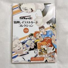 2025年最新】ハイキュー 箔押しイラストカードコレクション 15種