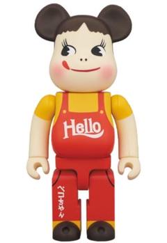 不二家 - BE@RBRICK ペコちゃん ビンテージ HELLO版 400％ m84202001077_1.jpg?1721140967
