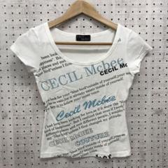 絶平成 アーカイブ 古着 CECIL McBEE キラキラ 英字 チビT