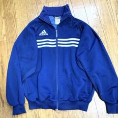 値下げadidas 3本ライン ジャケット ネイビー 164