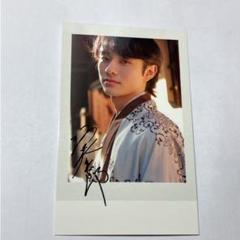 前田拳太郎 チェキ風カード 前田拳太郎 チェキ風カード トレカ 藍色 大阪限定 - メルカリ