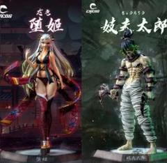 新品未開封『鬼滅の刃』堕姫 CHENG ガレージキット スタチュー 新品未開封『鬼滅の刃』妓夫太郎＆堕姫 CHENG ガレージキット