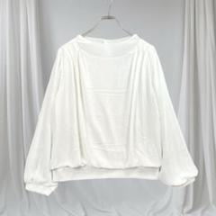 a.v.v アーヴェヴェ 長袖ブラウス M シフォン素材 きれいめ 上品 通勤服