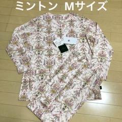 Lサイズワコールミントン★ハドンホール柄パジャマ 新品タグ付き　襟付き前あき 2025年最新】ミントンパジャマの人気アイテム - メルカリ