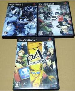 ペルソナ PS2ソフト 3点セット .