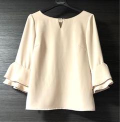 着用1回★JUSGLITTY カットドッキングチュニック ホワイト arpage 着用1回☆JUSGLITTY カットドッキングチュニック ホワイト