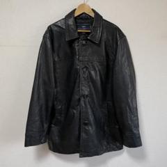 ✓90s vintage Goat Leather Car Coat 野村訓市