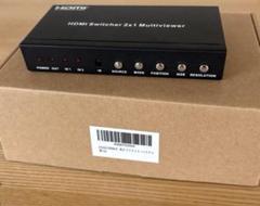 HDMI 2×1マルチビューアー　2画面分割機