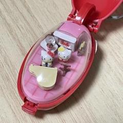 サンリオ - ポケットクリッター　ハローキティ　赤 Pocket Clitter/ポケットクリッター Hello Kitty/ハローキティ