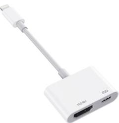 iPhone hdmi変換ケーブル i-Phone テレビに映す MFi認証済み