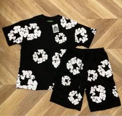 Denim Tears花柄 セットアップ新品 Denim tears 花柄プリント セットアップ - メルカリ