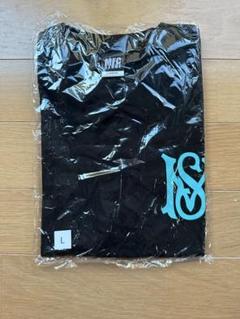 浜崎あゆみ×MFC MFC店舗限定Tシャツ　ブラック×ブルー　Lサイズ 浜崎あゆみ×MFC MFC店舗限定Tシャツ ブラック×ブルー Lサイズ