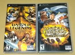 北米版 UNTOLD LEGENDS アントールドレジェンド PSP 2点セット